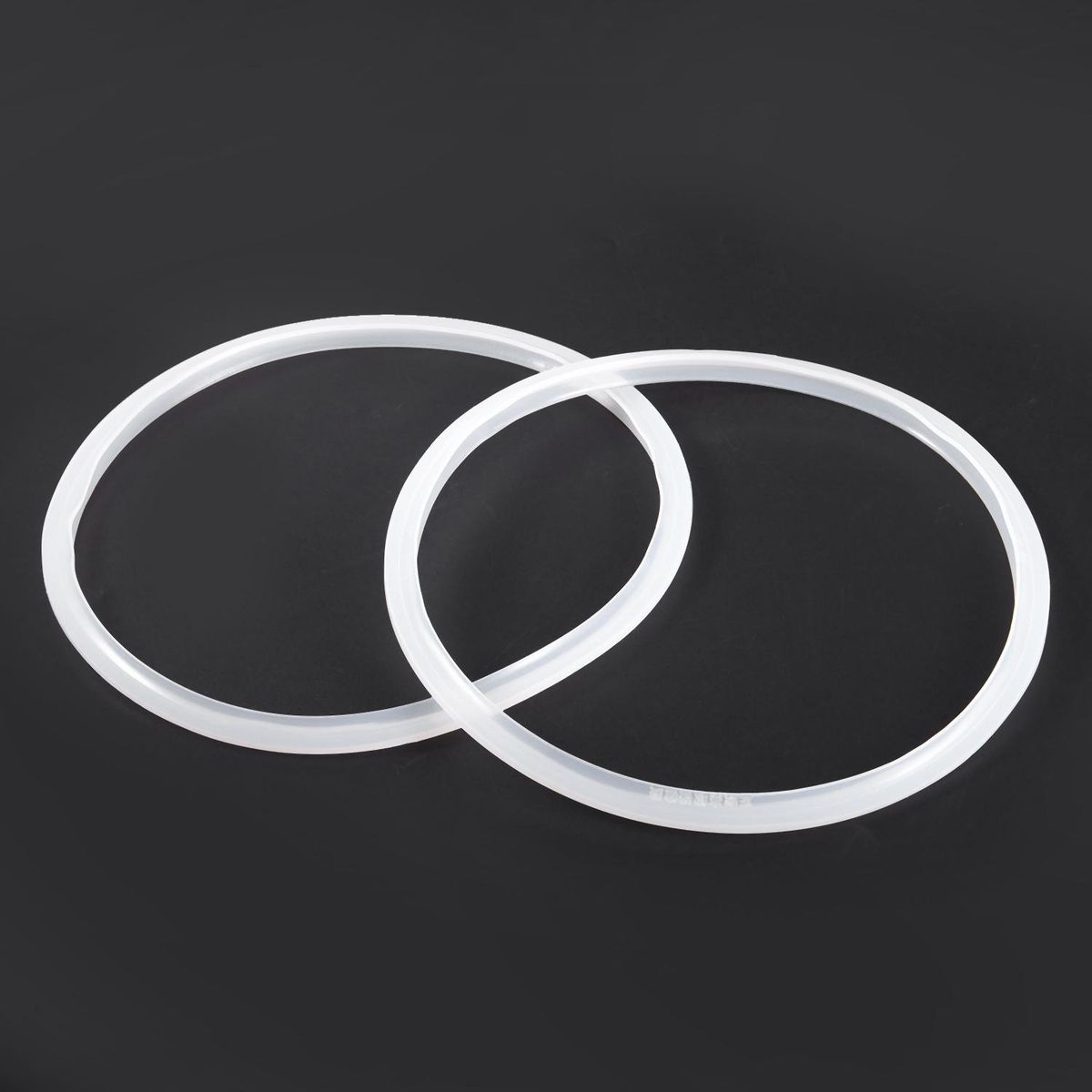 2 Pcs Rubber Gasket Seal Ring 20cm Inner Dia for 4L Pressure Cooker