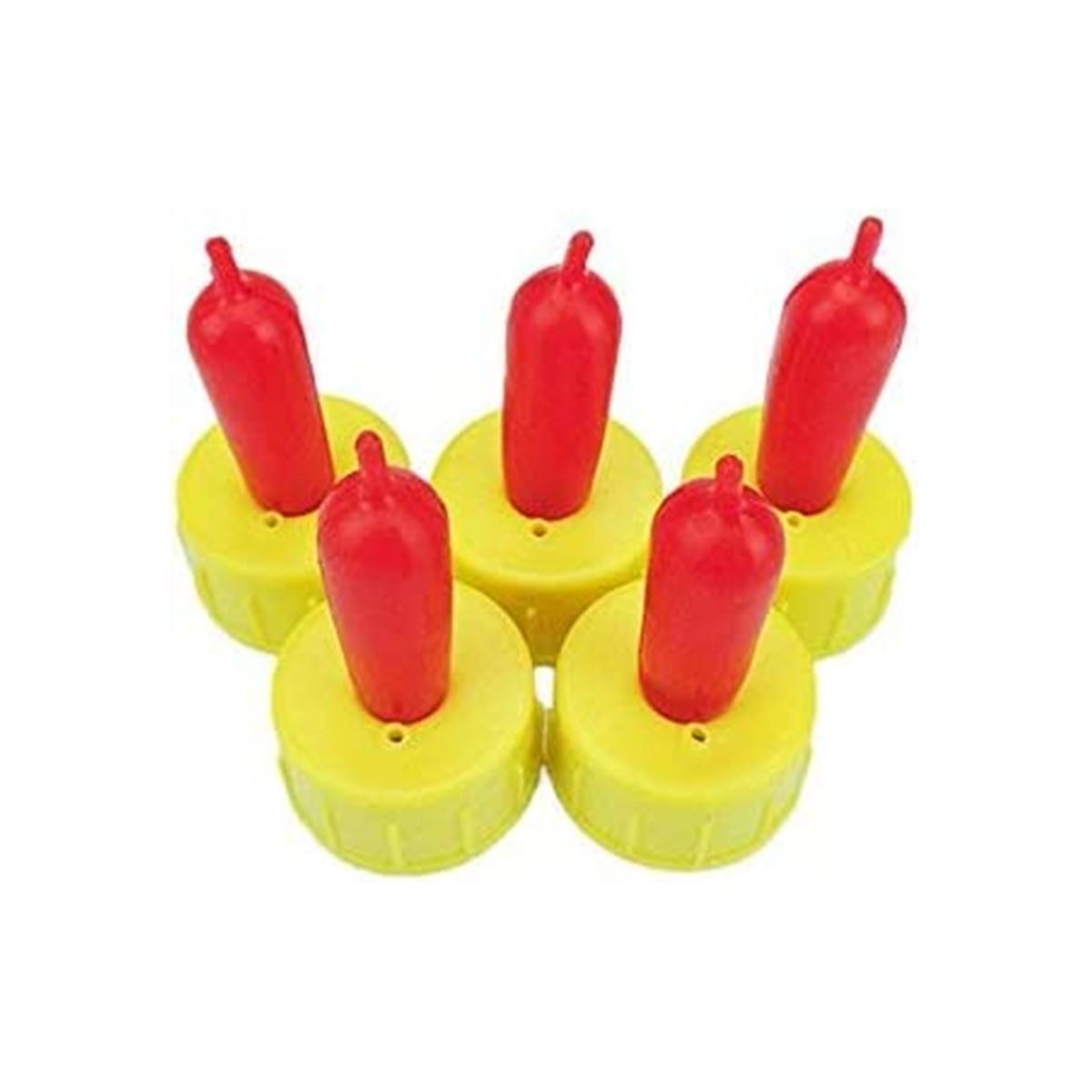 60Pcs Milk Drink Nipples Soft Rubber for Small A