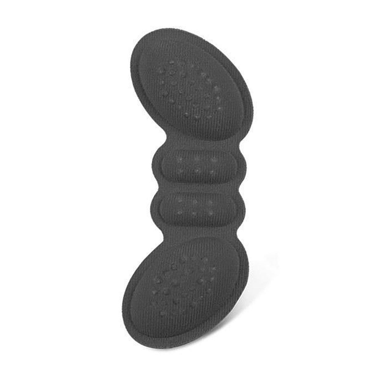 2Pcs Women Butterfly Shape Heel Cushion Pads Anti Black 3mm Thick