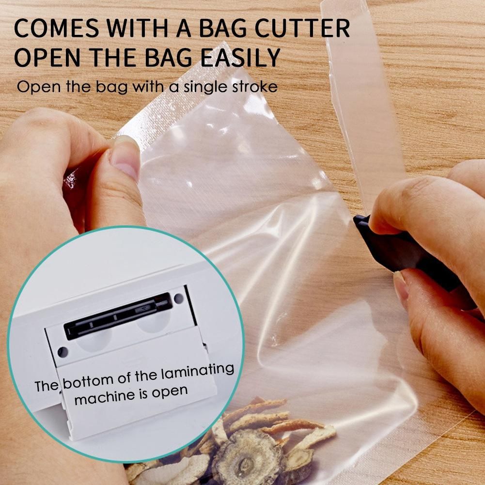 Food Sealing Machine Mini Heat Sealer for Food Potato Chip Bag Clip Kitchen Tool Portable Heating Plastic Bag USB Charg