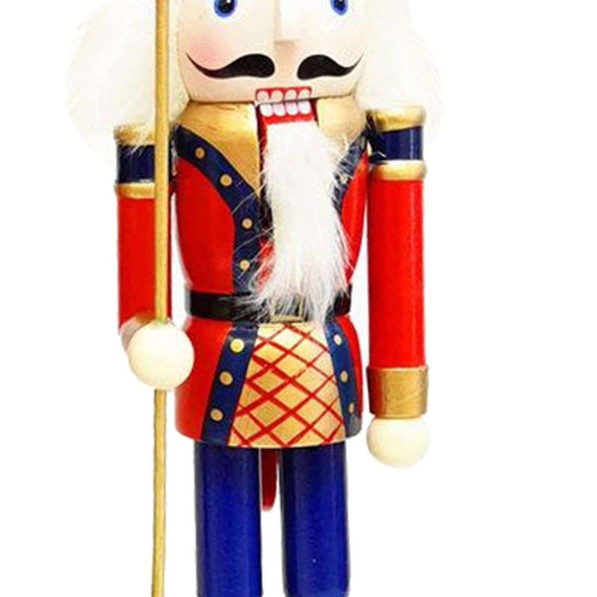 2x  Decoration Wooden Soldier Prince