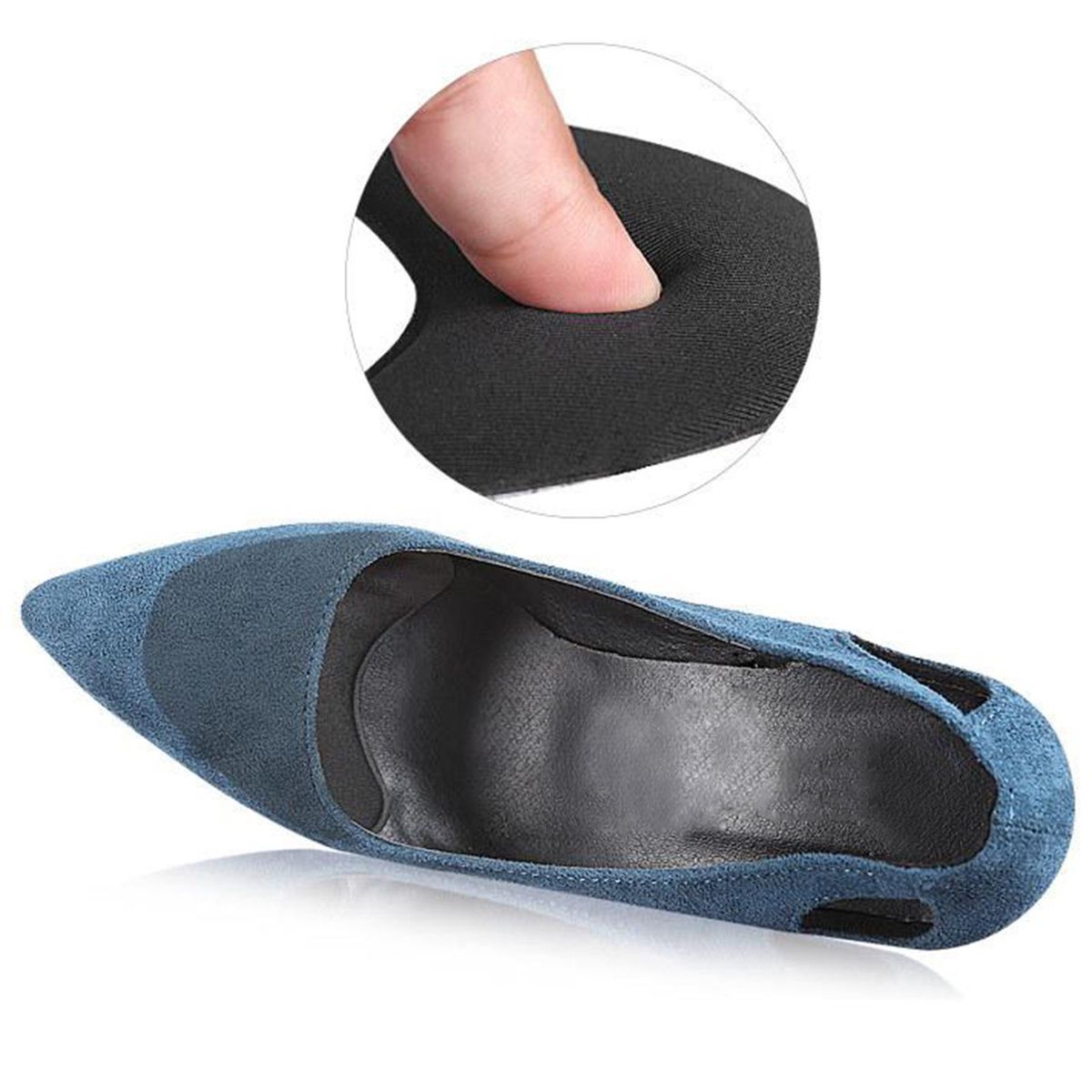 3 Pairs Shoe Filler Toe  For Shoes Too Big,  Shoe Fillers For Black