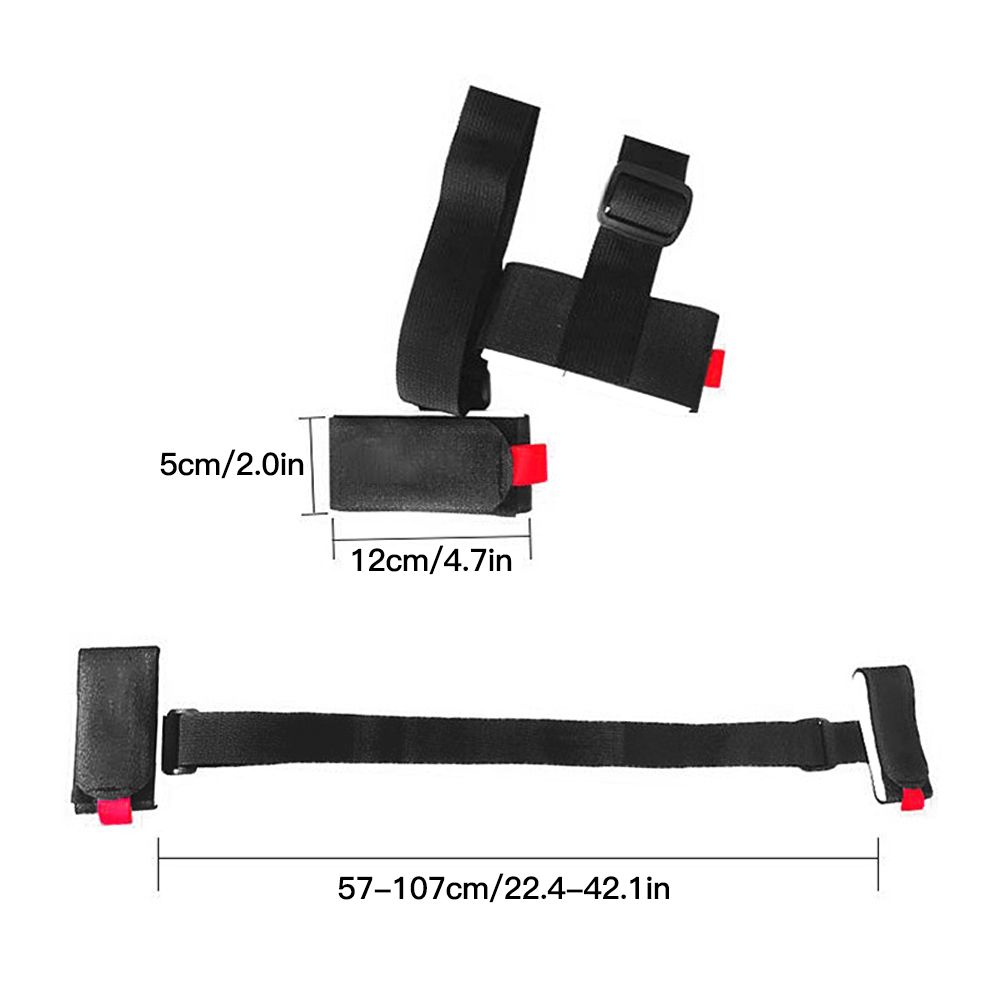 Ski Pole Carrier Straps Shoulder Sling Ski Gear Holder