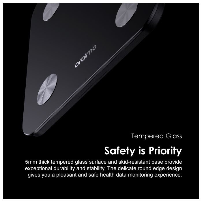 Original Oraimo Smart Weight Fitness Scale