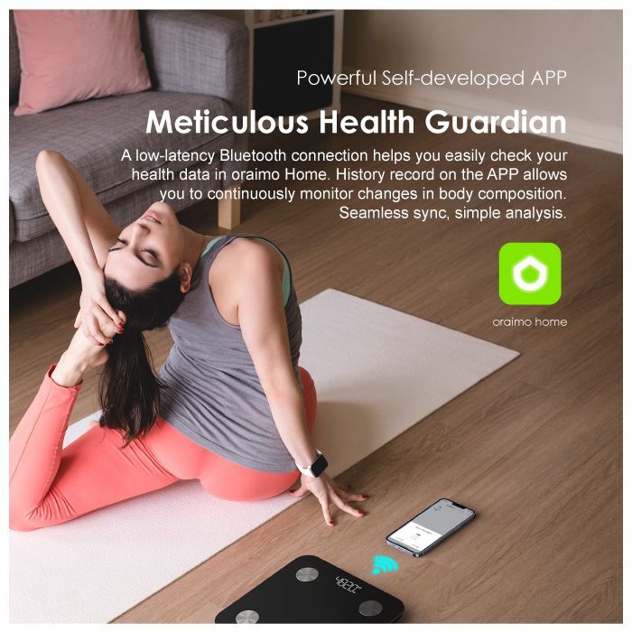 Original Oraimo Smart Weight Fitness Scale
