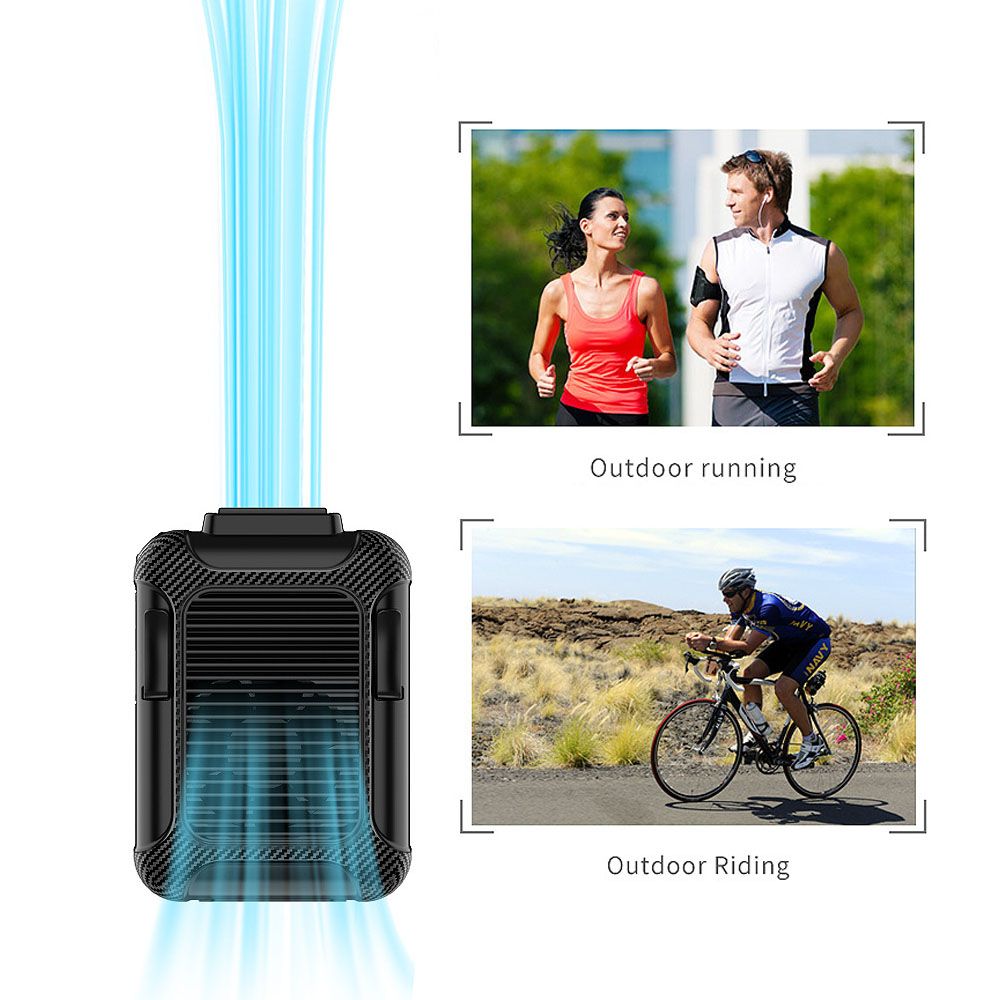 Outdoor Waist Hangings Fan Portable Fan 112*79*53 Mm 6000mah