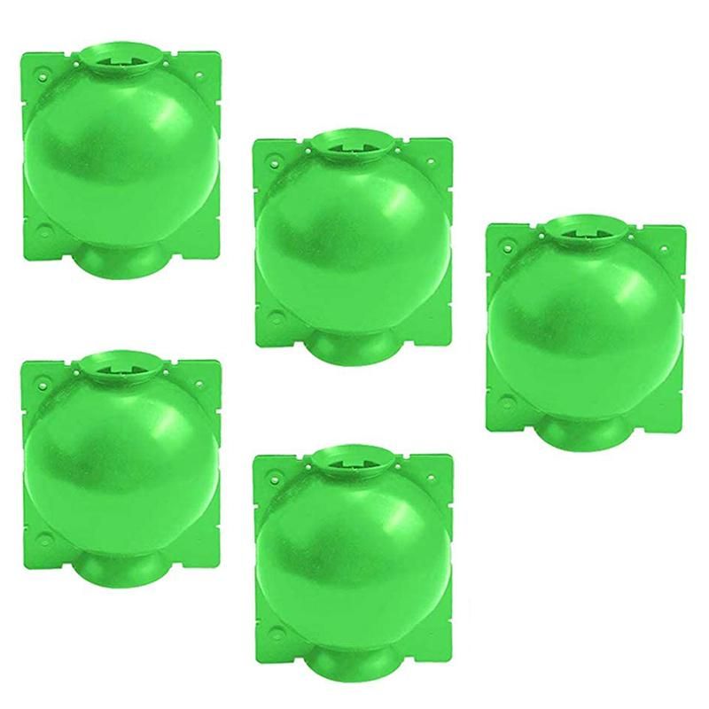 5 Pieces of Plant Propagation and Rooting Ball Device-Reusable Plant Propagation Grafting Box S Green
