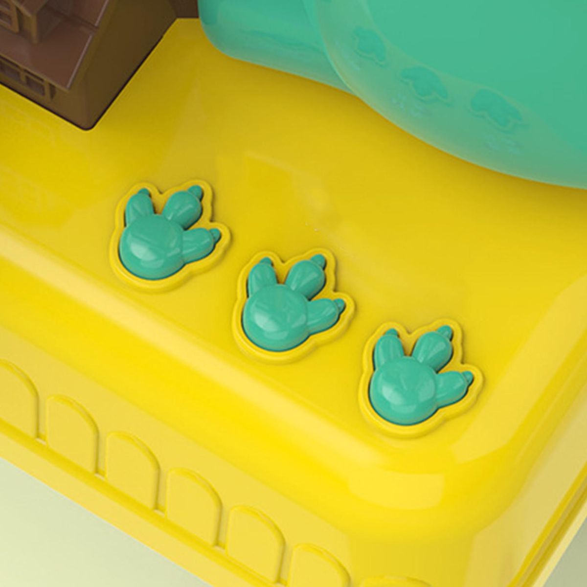 Kids Toy Dinosaur Pick Up Bean Preschool Kids Toy Yellow