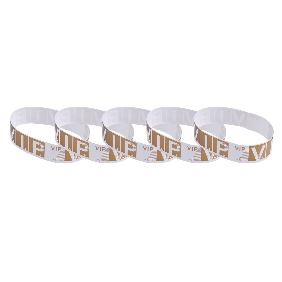 500 Pcs VIP Lightweight Event Bracelets Party Wrist Bands Colored Waterproof Armband