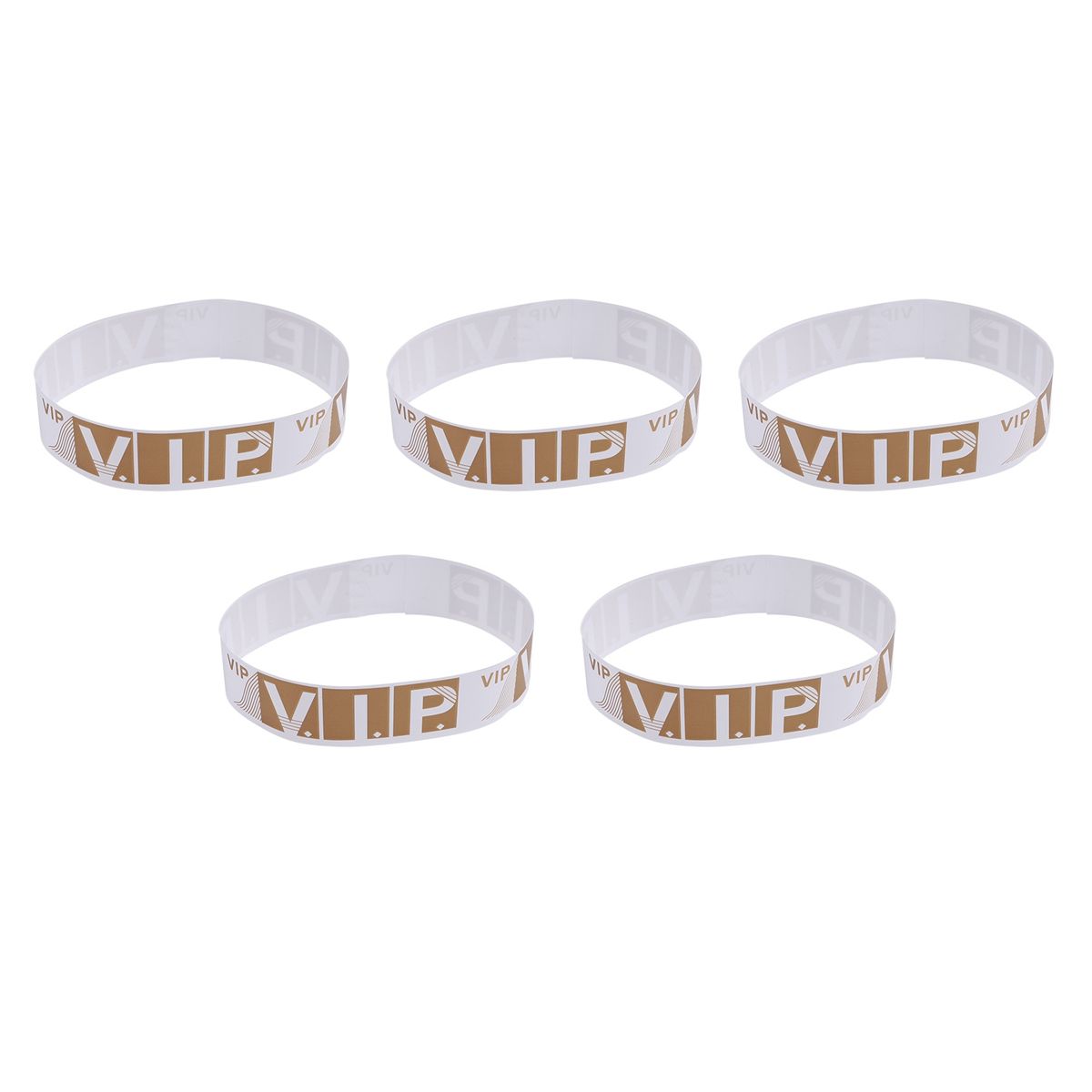 500 Pcs VIP Lightweight Event Bracelets Party Wrist Bands Colored Waterproof Armband