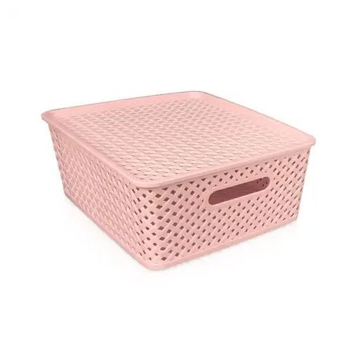 3PCS MultiPurpose Storage Basket With Cover