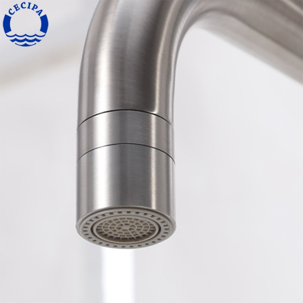Front Window Folding Kitchen Faucet Stainless Steel 360​​° Rotation Kitchen Sink Wash Basin  And Cold Mixer Water Tap