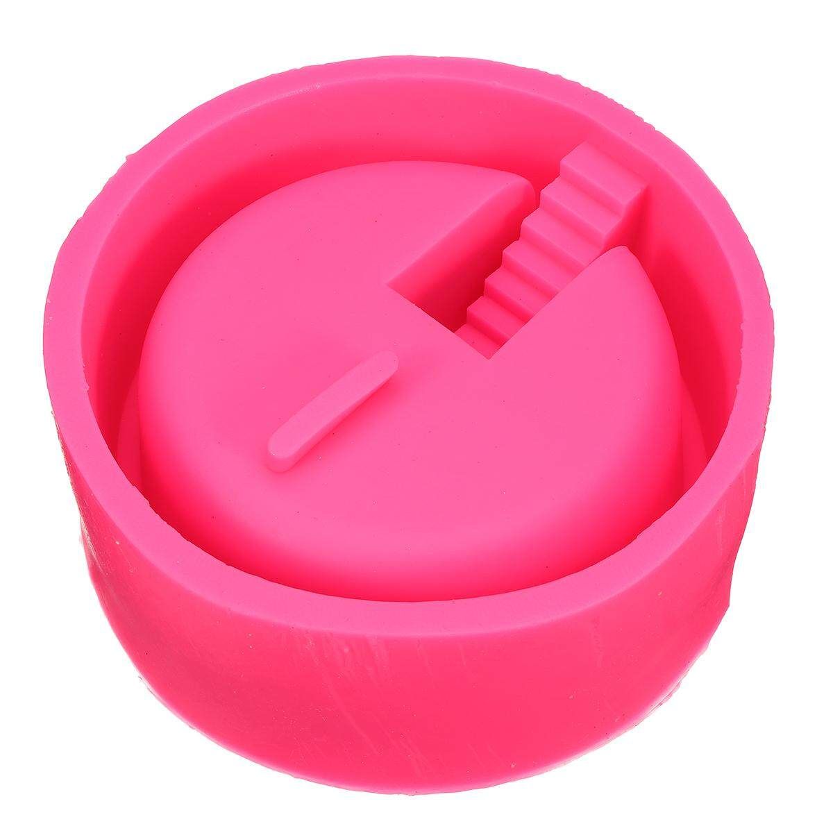 DIY Silicone Concrete Mold Geometric Flower Pots Cement Vase Mould Handmade Tool #3