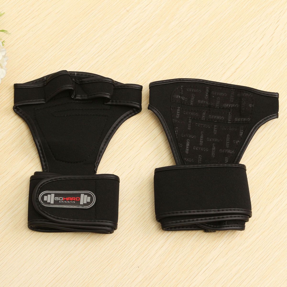 GYM Weight Lifting Health Fitness Dumbbell Wrist Wrap Grip Workout Train XL (Intl) XL