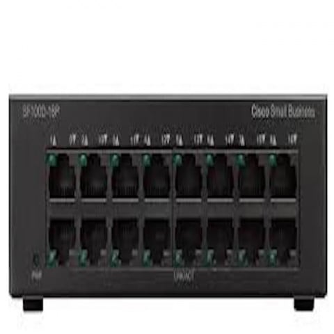 16 Ports 10/100 Small Business Desktop Switch - SF100D
