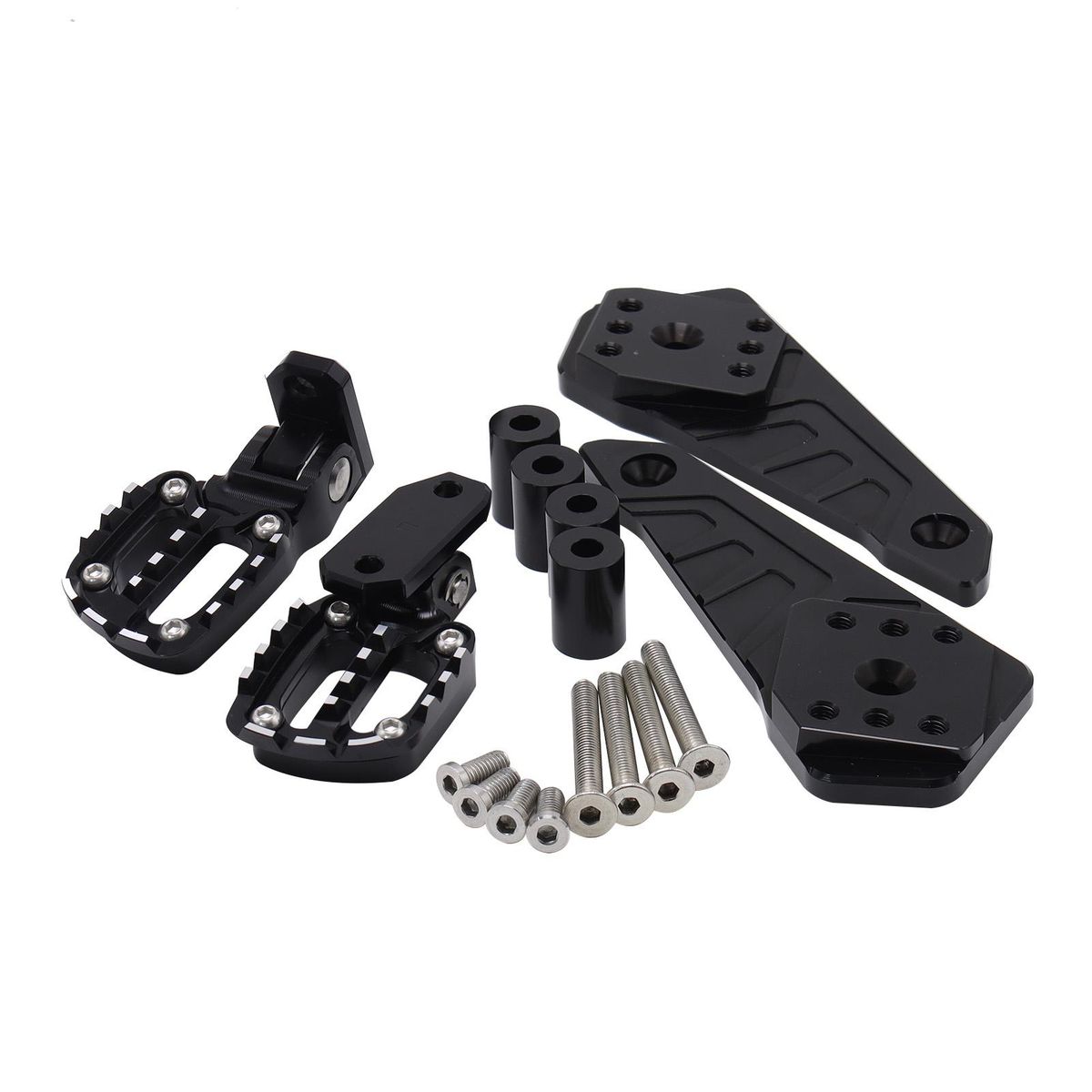 Wide Foot Pegs Front Billet enlarged Pedals Rest Footpegs Replacement for Honda X-ADV 750 2021