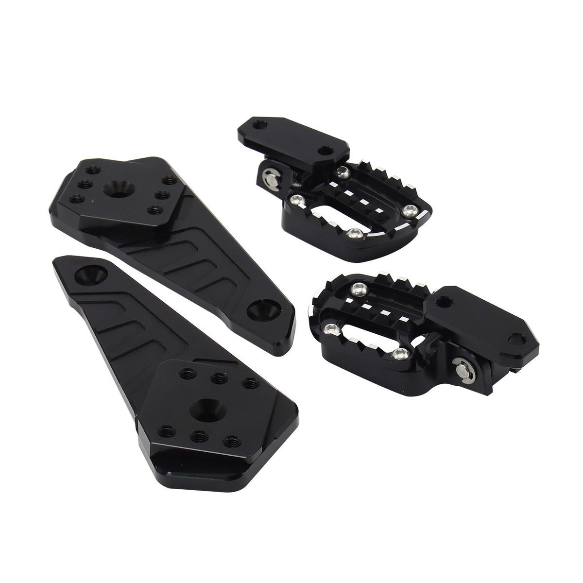 Wide Foot Pegs Front Billet enlarged Pedals Rest Footpegs Replacement for Honda X-ADV 750 2021