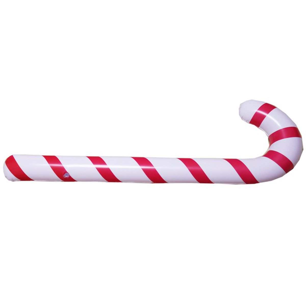 Christmas Cane Lollipop Style Quick Inflate Lightweight Inflatable Christmas Balloon Decoration Ornaments Birthday Gift-Red And White