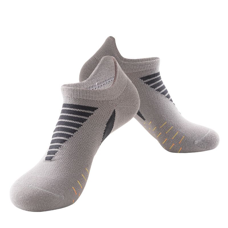 Mens 7 Pairs Anti Slip Football Ankle Socks,Non Slip Sports Grip Socks