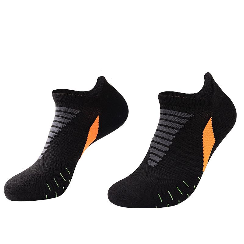Mens 7 Pairs Anti Slip Football Ankle Socks,Non Slip Sports Grip Socks