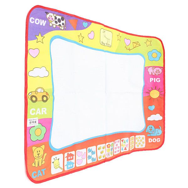 Toys Water Drawing Mat For Children Writing Doodle & Magic Pens 80X60cm