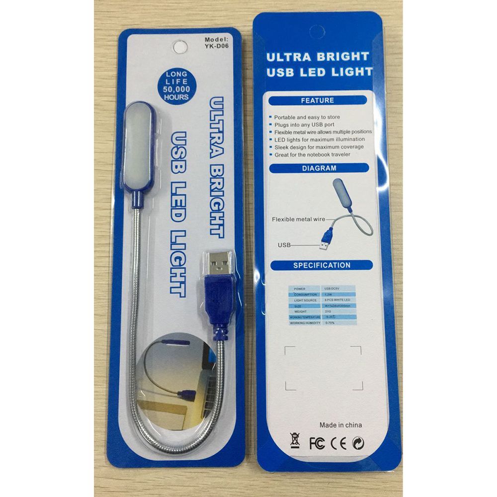 Bright LED Table Lamp USB DC 5V Flexo Reading Adjustable