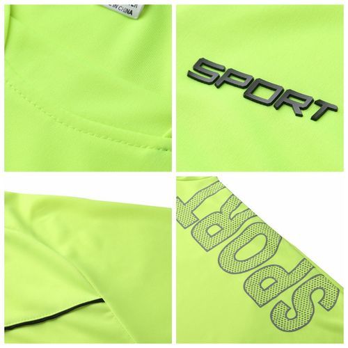 Men Women Running Short Sleeve T-shirt Shorts Jersey Set