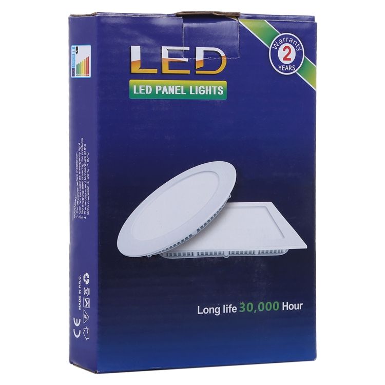 4W 10.5cm Round Panel Light 20 SMD Lamp With LED Driver