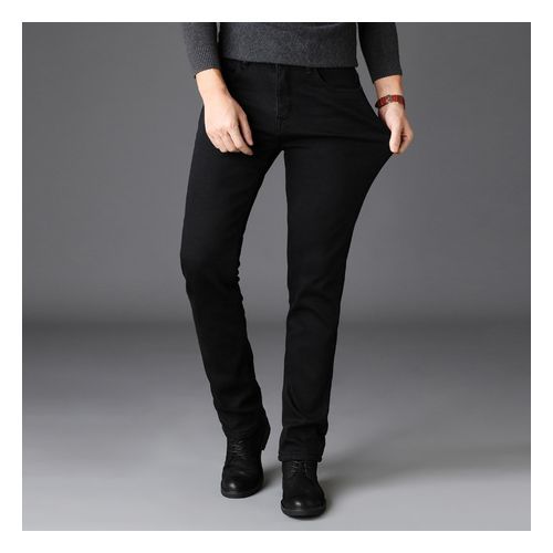 Mens Non Fade  Black Jeans