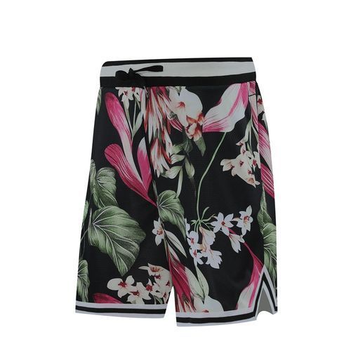 Basketball Pockets Knee Length Floral Running Men Five Short