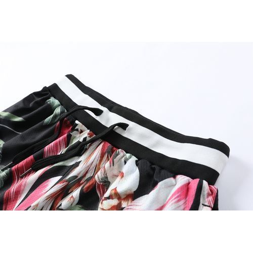 Basketball Pockets Knee Length Floral Running Men Five Short