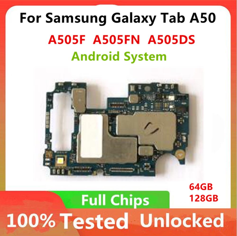 64GB 128GB For Samsung Galaxy Tab A50 Motherboard A505F