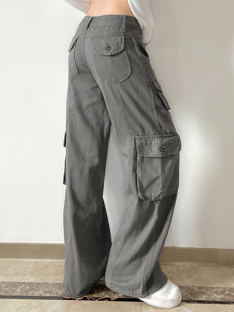 Weekeep Streetwear Women Baggy Denim Jeans Vintage High Waist Explosive