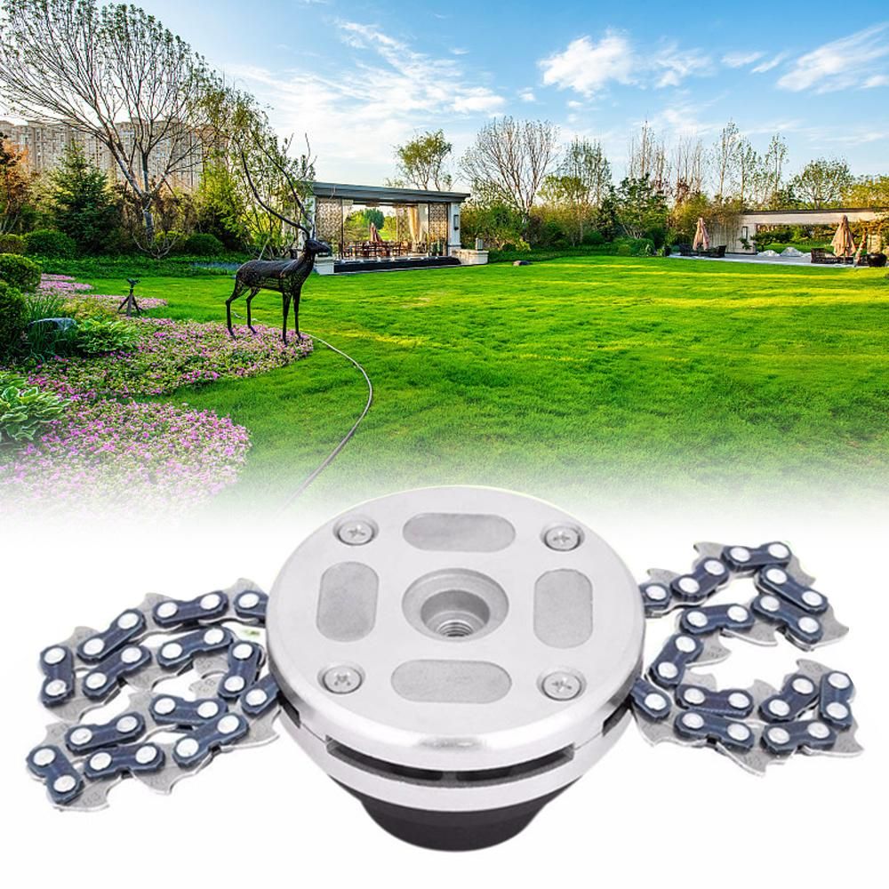 65Mn Durable Trimmer Head Coil Garden Lawn Mower Brushcutter Garden Grass Chain Trimmer for Lawn Mower