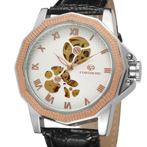 Automatic Self-Wind Mechanical Watch Casual Wristwatch