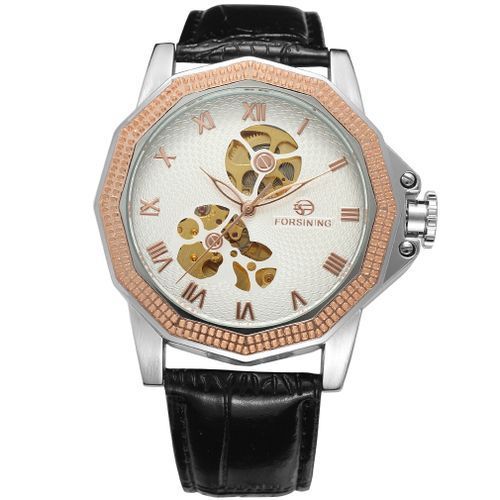 Automatic Self-Wind Mechanical Watch Casual Wristwatch
