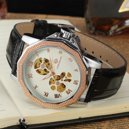 Automatic Self-Wind Mechanical Watch Casual Wristwatch