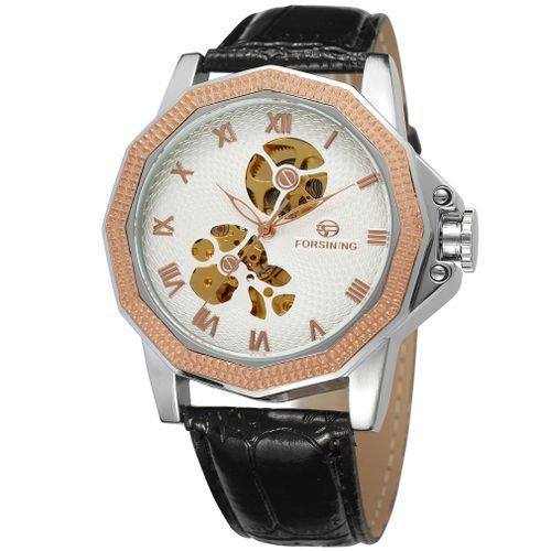 Automatic Self-Wind Mechanical Watch Casual Wristwatch