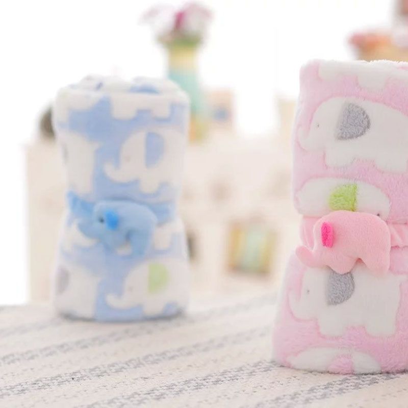 Cartoon Shape Soft Baby Blankets