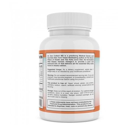 Wild Alaskan Salmon Omega-3 30 Softgel