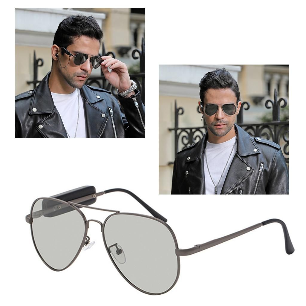 Audio Eyeglasses Smart Bluetooth Headset Polarized Glasses Color 04