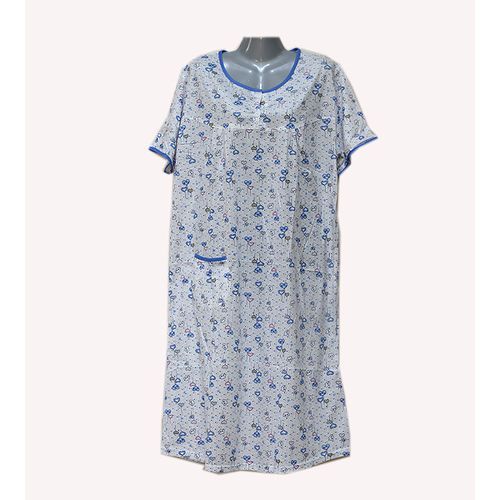 Night Gown - Maternity / Nursing- Flowered