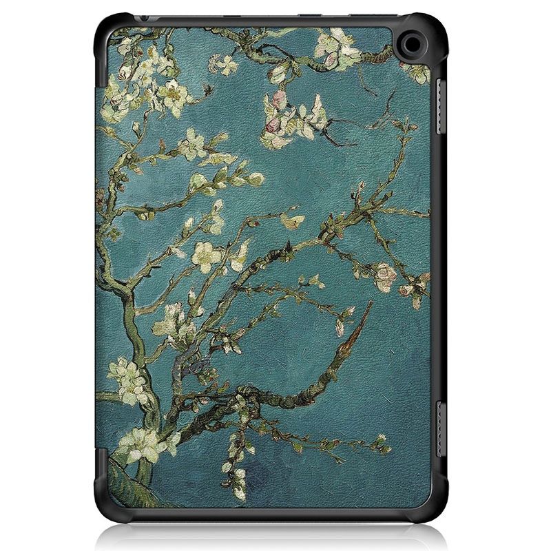 Tablet Cover Case For Fire HD 8 Plus PU Leather Case