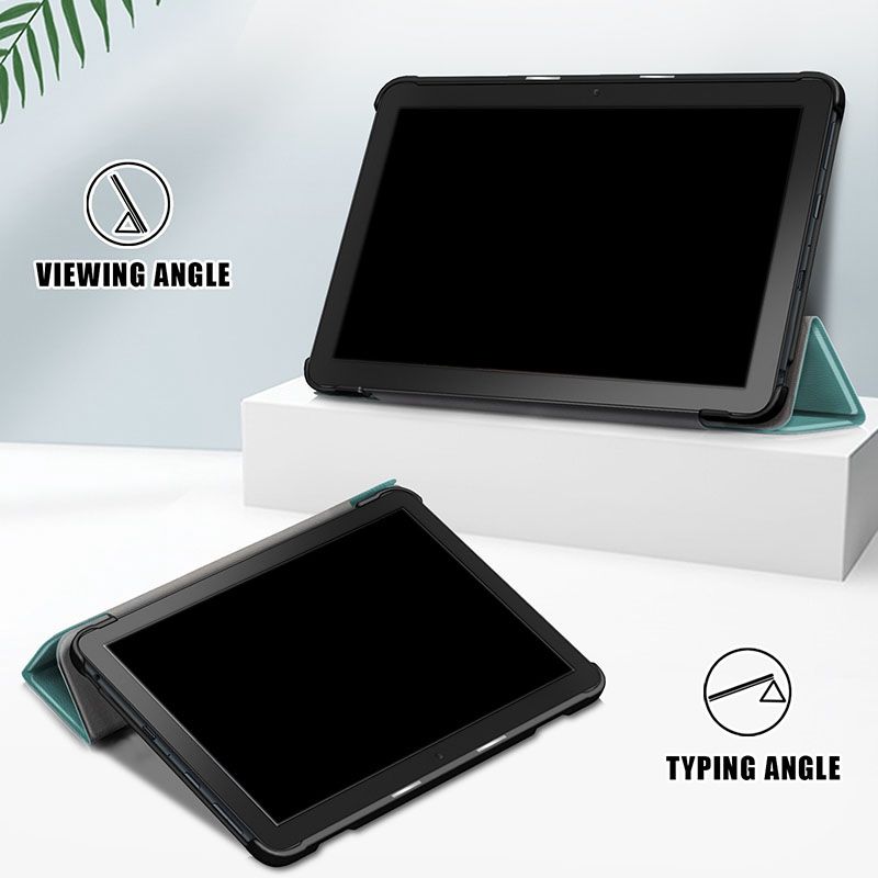 Tablet Cover Case For Fire HD 8 Plus PU Leather Case