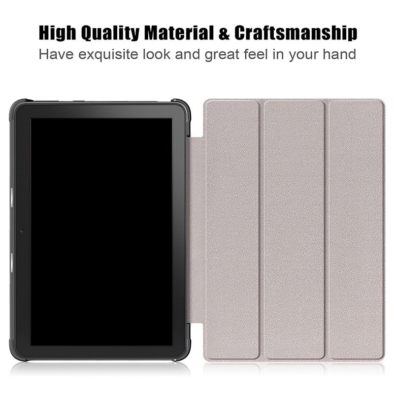 Tablet Cover Case For Fire HD 8 Plus PU Leather Case