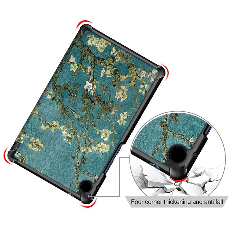 Tablet Cover Case For Fire HD 8 Plus PU Leather Case