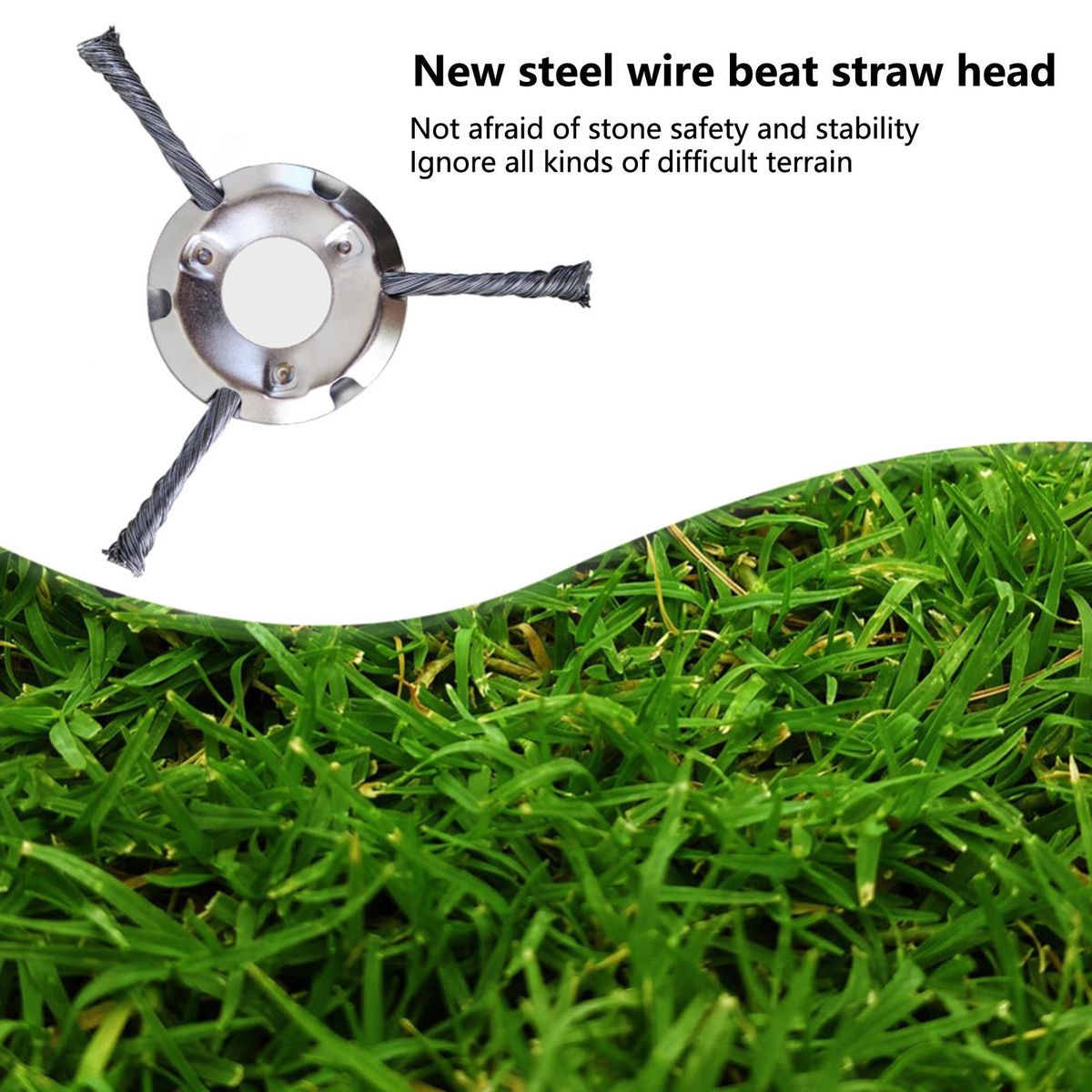 Brushcutter Head Twisted Wire Steel Weeding Machine Head