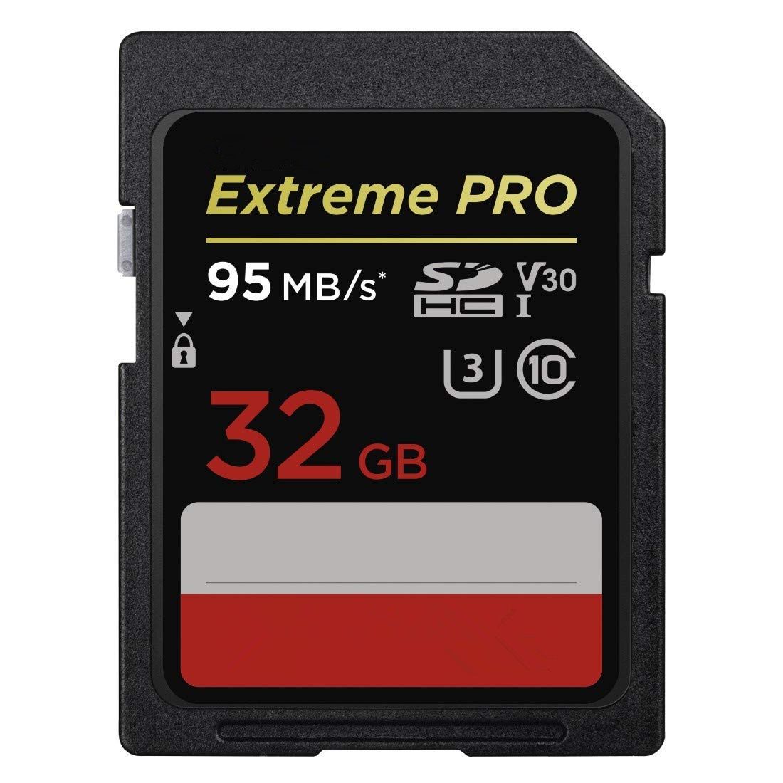 Extreme Pro 32GB-1TB SDHC UHS-I Card Black