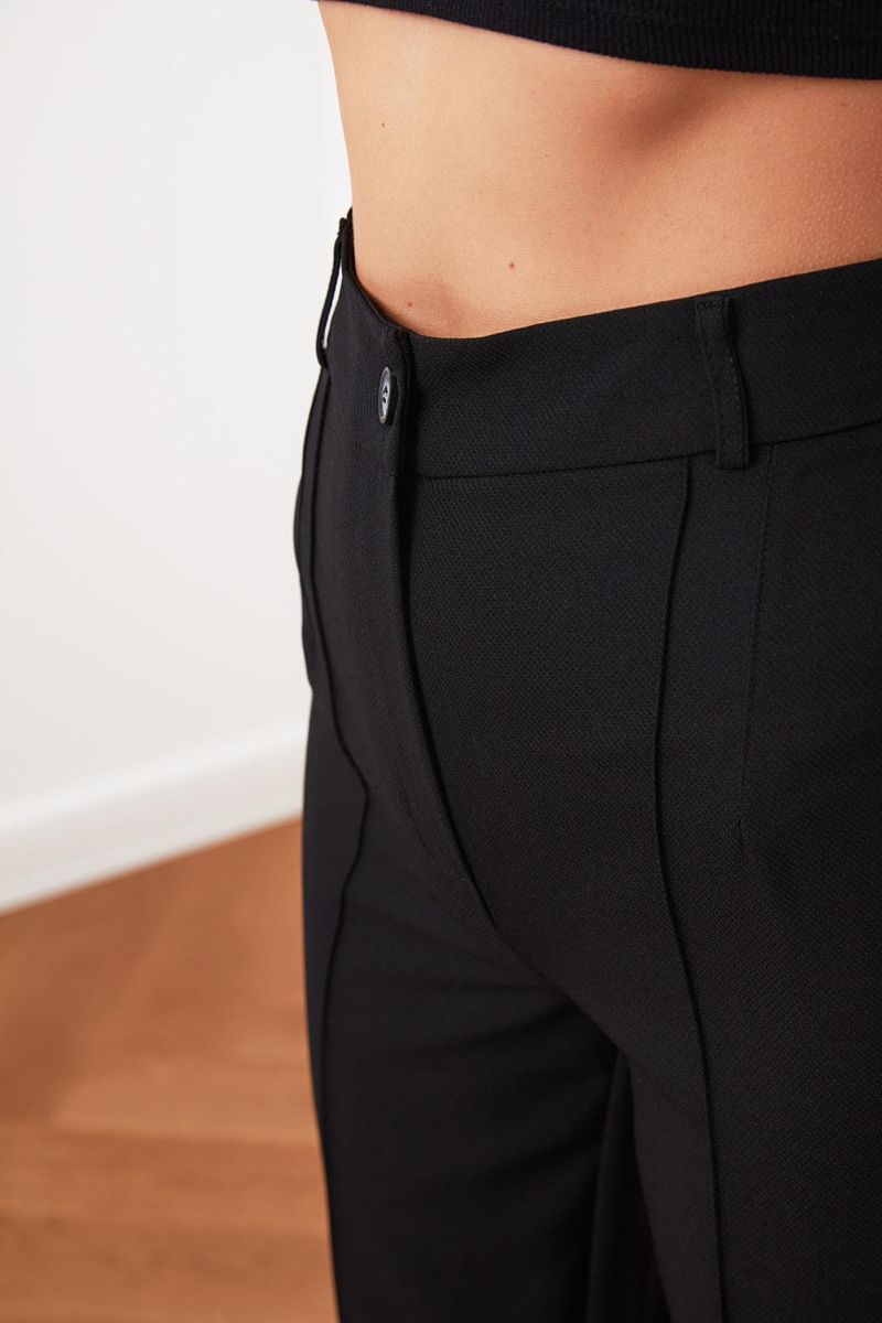 Pants - Black - Wide Leg