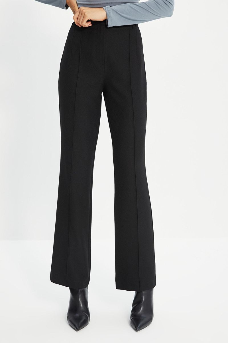 Pants - Black - Wide Leg